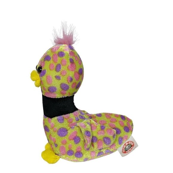 Peek A Boo Toys Duck Goose Polka Dot Multicolor Plush Stuffed Animal 8" - Picture 4 of 6